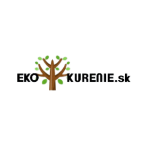 Ekokurenie.sk logo - minimalisticke logo ciernou farbou so znakom stromu