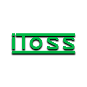 iTOSS log - minimalisticke zelene logo