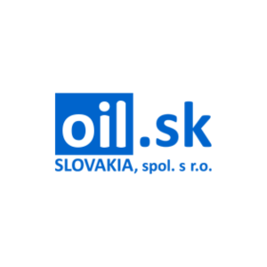 Logo oil.sk - modre logo minimalisticke